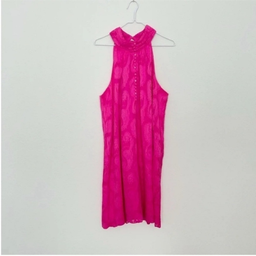 Lilly Pulitzer Kristine Halter Mini Dress Pink - Picture 8 of 11